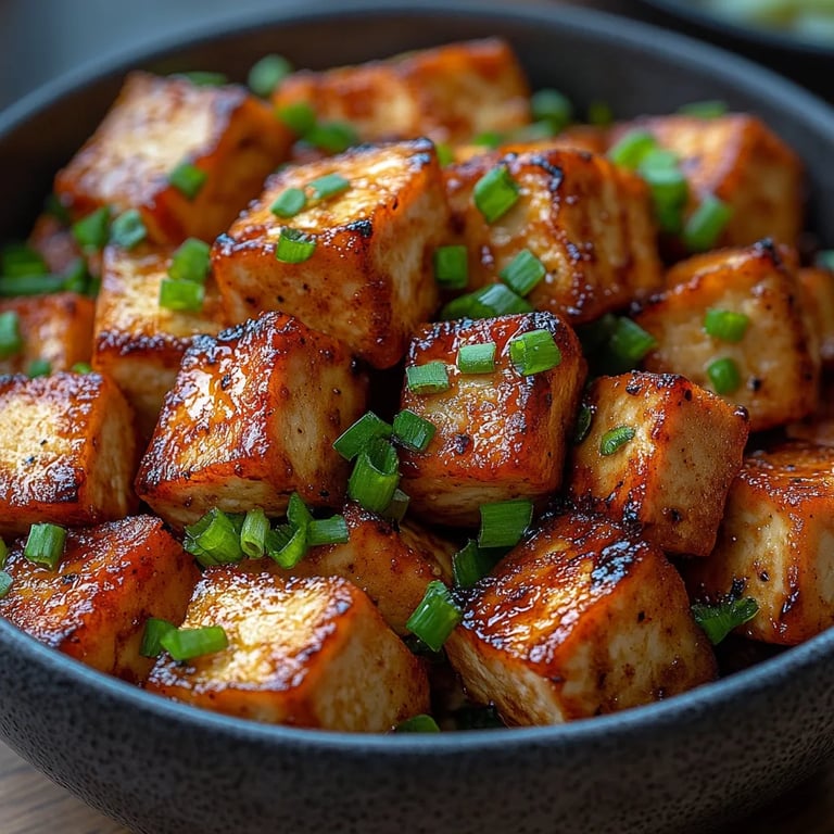 Tofu Épicé à la Friteuse à Air : Une Recette Ultime Incroyable