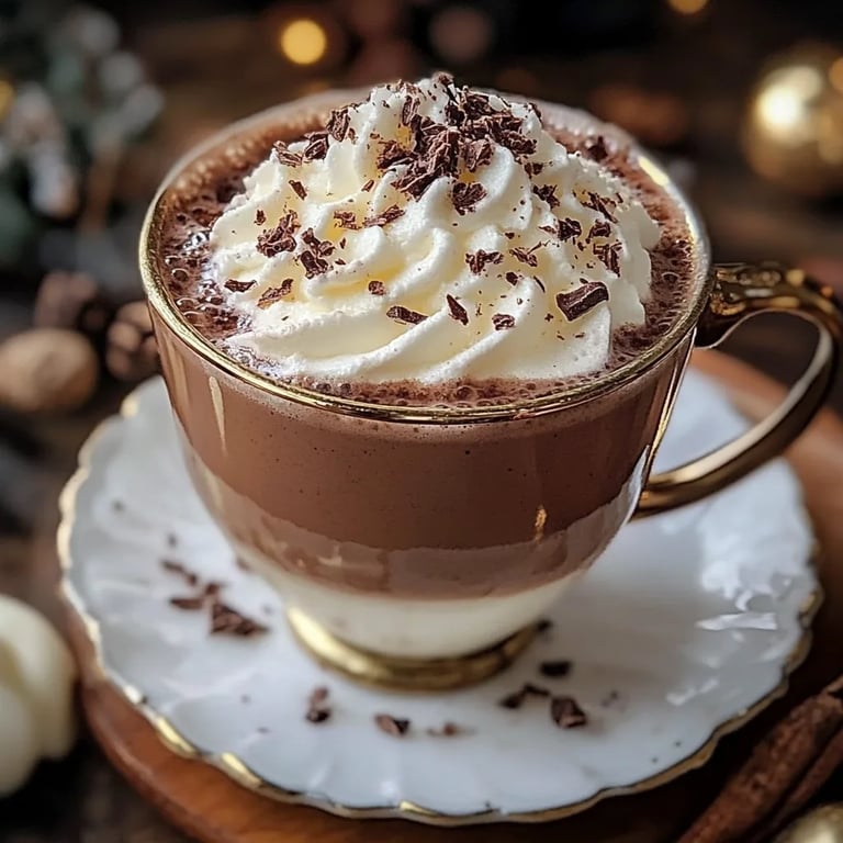 Cozy French Hot Chocolate Bliss