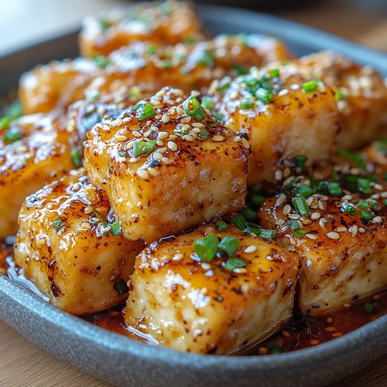 Tofu Crocante com Mel e Alho: Uma Receita Incrível e Definitiva para 5 Ingredientes