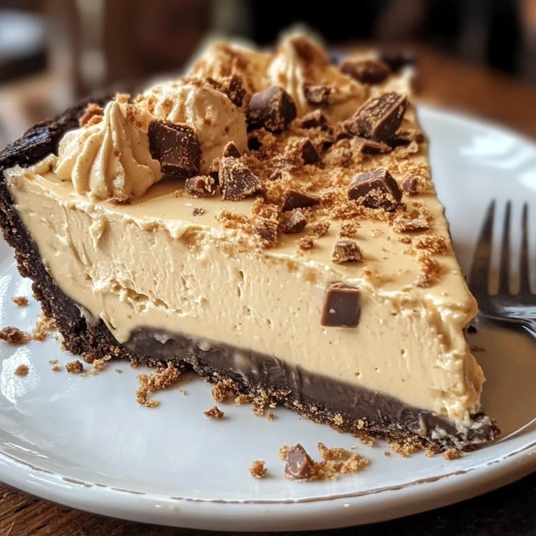 Rich & Creamy Peanut Butter Pie