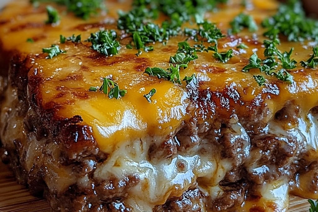 Käsiger Hackbraten-Auflauf: Ein Unglaublicher Ultimativer Genuss für 6 Personen