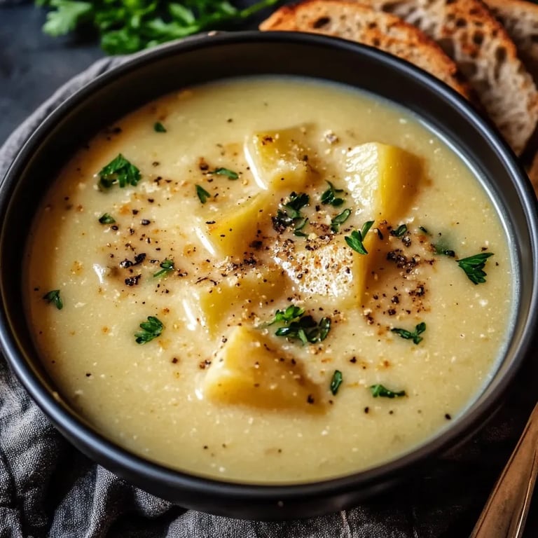 Cheddar Garlic Herb Potato Soup: An Amazing Ultimate Recipe