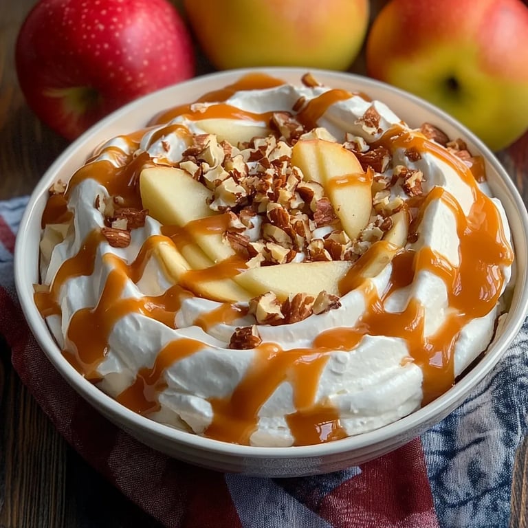 Caramel Apple Cheesecake Dip Recipe