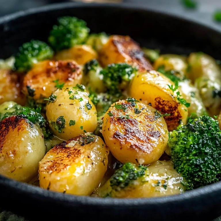 Cremige Brokkoli-Kartoffeln