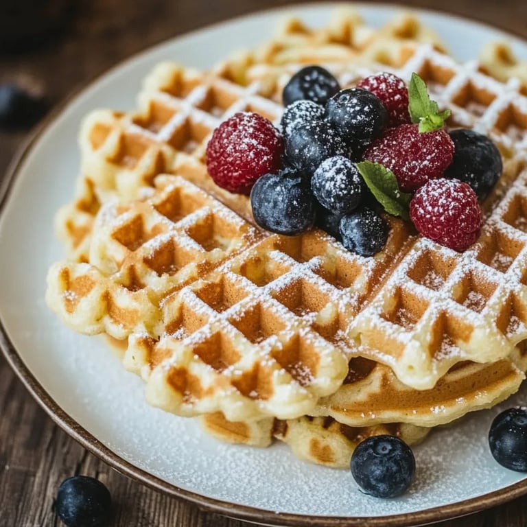 Waffelteig: Das Grundrezept