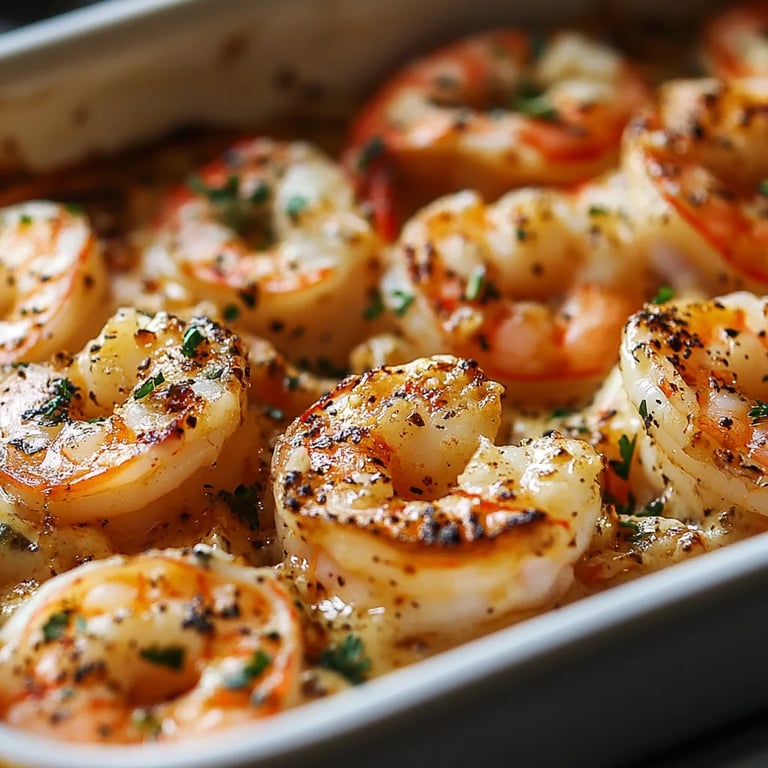 Baked Garlic Parmesan Shrimp