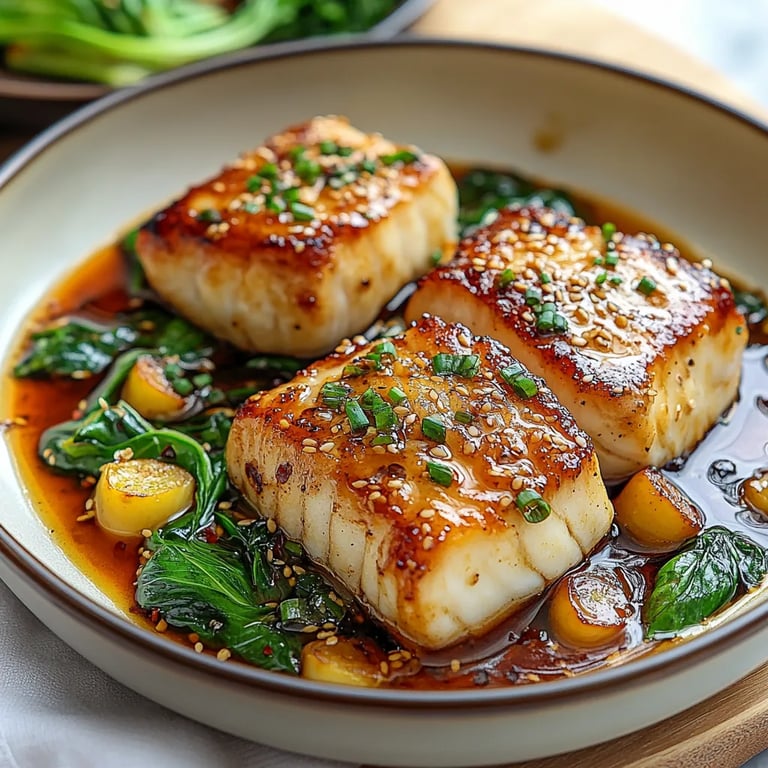 Asian-Style Keto Braised Cod with Bok Choy: An Incredible 5-Star Recipe