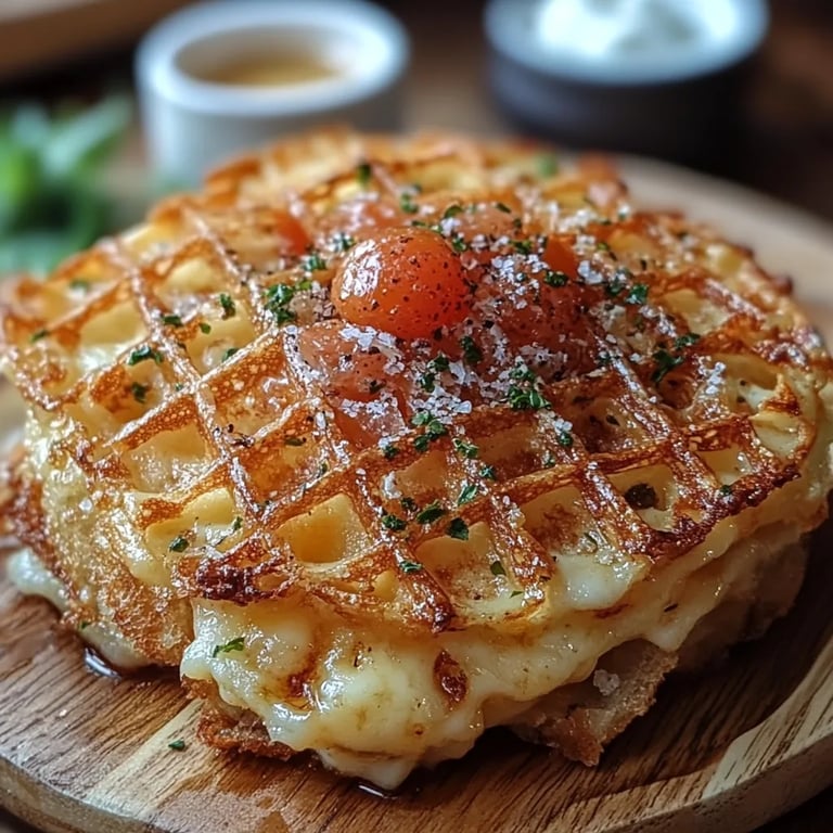 Herzhafte Hashbrown-Chaffle: Ein Unglaubliches Ultimatives Rezept für 5 Personen