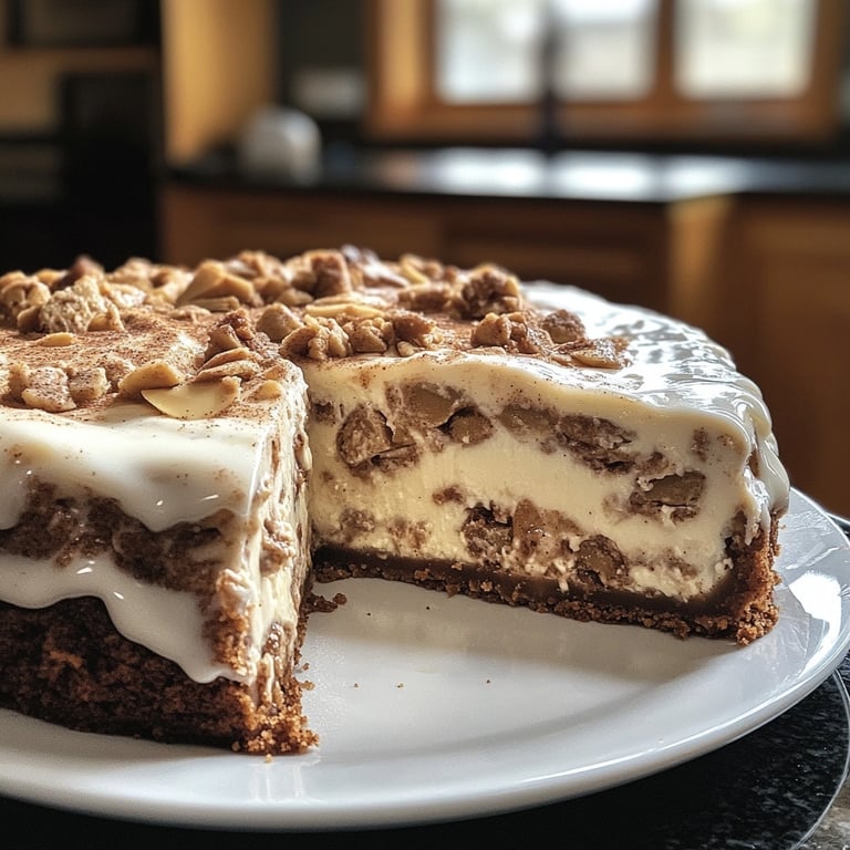 Zimtstern-Cheesecake – Weihnachts-Baking-Dessert