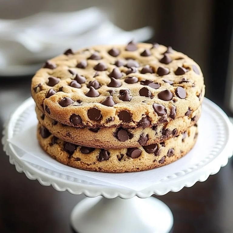 Chocolate Chip Cookie Cake