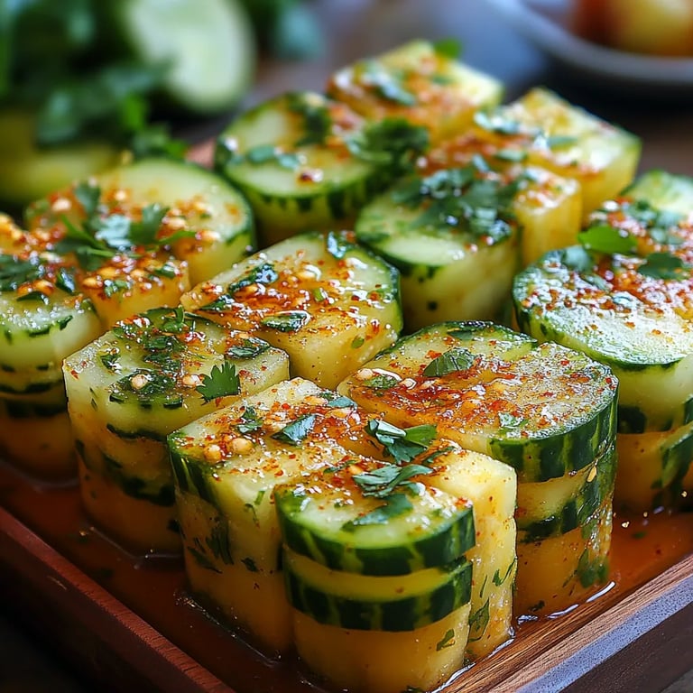 Refreshing Chili-Lime Pineapple Cucumber Sticks: An Incredible Ultimate Recipe