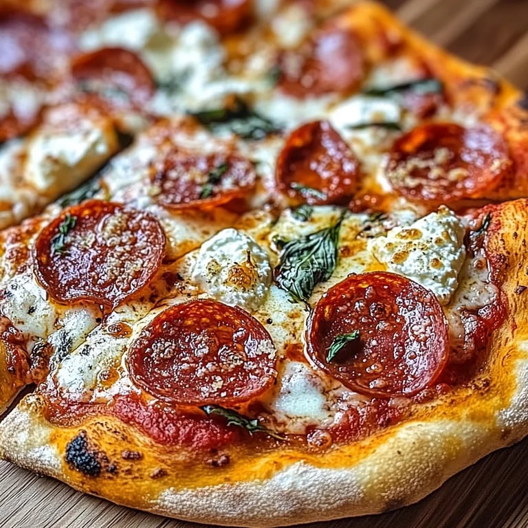 Scharfe Honig-Peperoni-Pizza mit Ricotta: Ein Unglaubliches Ultimatives Rezept