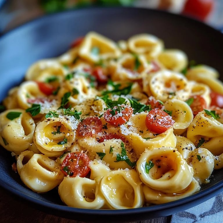 Tortellini-Pfanne mit Gemüse