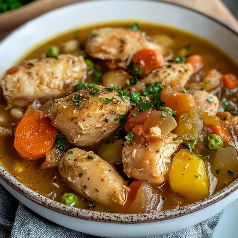 Slow Cooker Chicken Stew