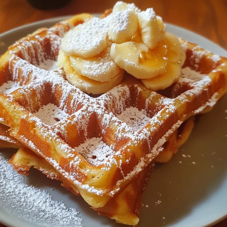Bananenwaffeln