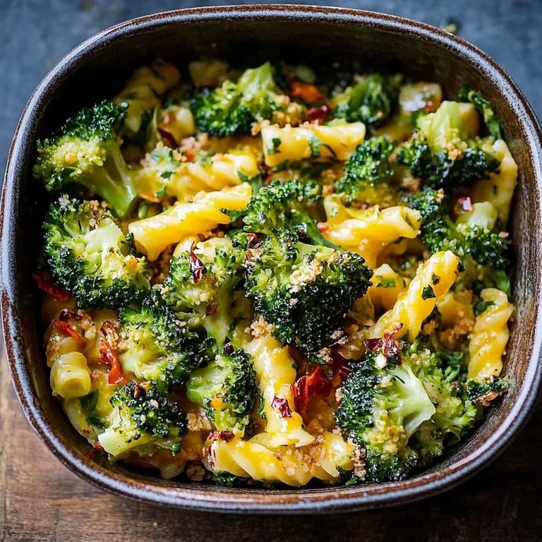 Einfacher Brokkoli-Nudelauflauf