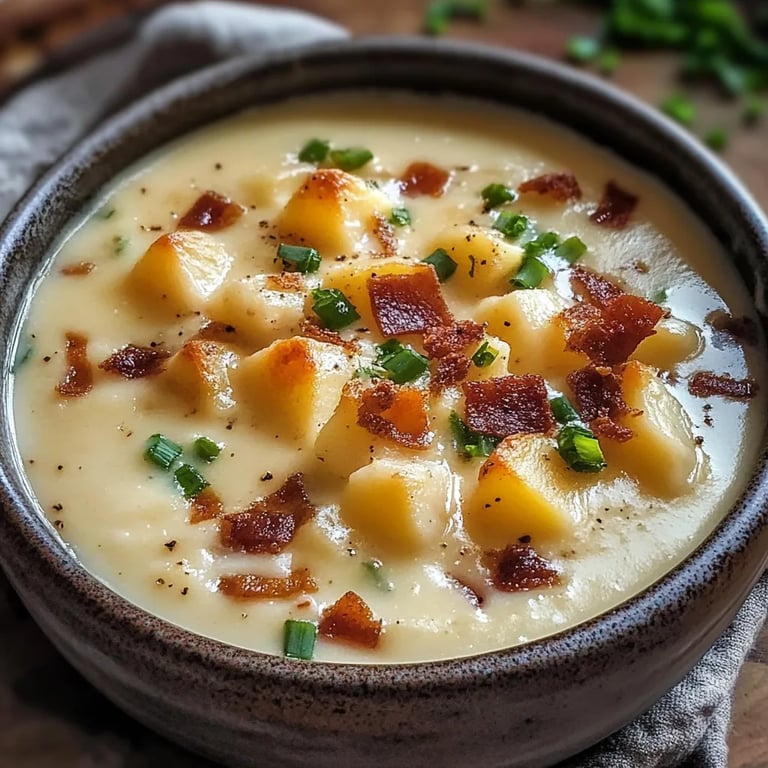 Comforting Loaded Baked Potato Soup