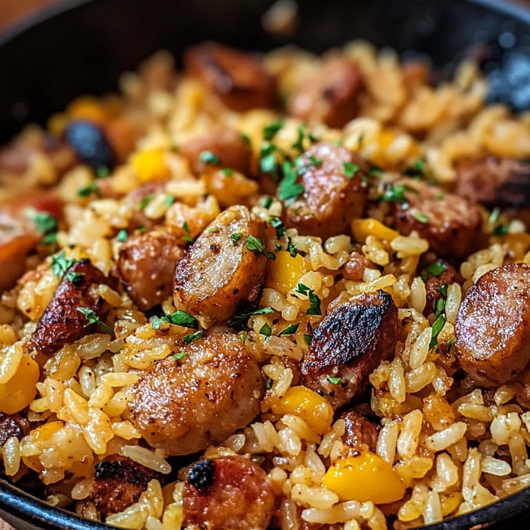 Cajun Sausage and Rice Skillet: An Amazing Ultimate Recipe