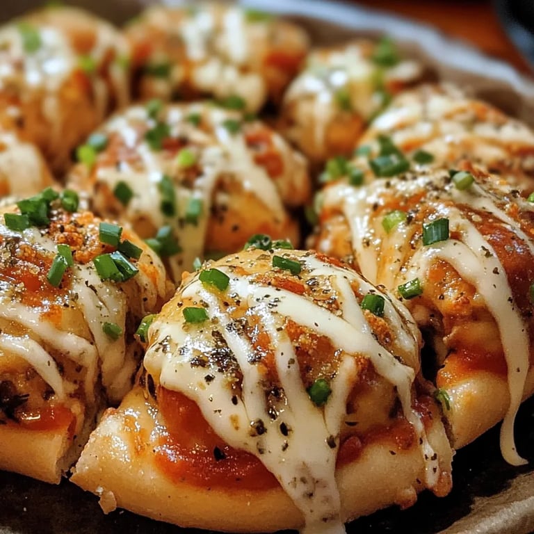 Leckere Pizza Bällchen