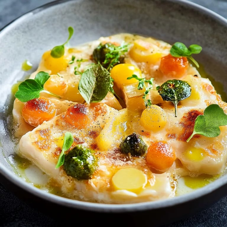 Rosenkohl-Kartoffel-Auflauf