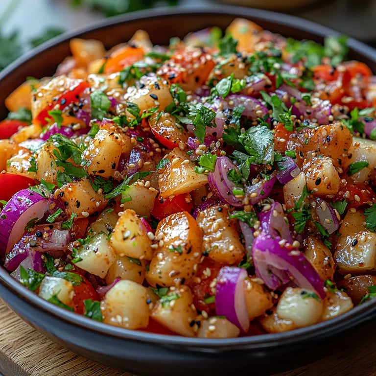 Ensalada con Aderezo Cremoso de Maní: La Última Receta Increíble