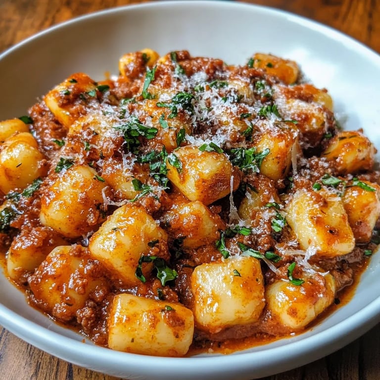 Gnocchi Bolognese