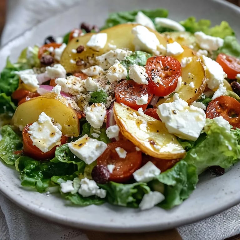 Birnen-Salat mit Feta und karamellisierten Walnüssen