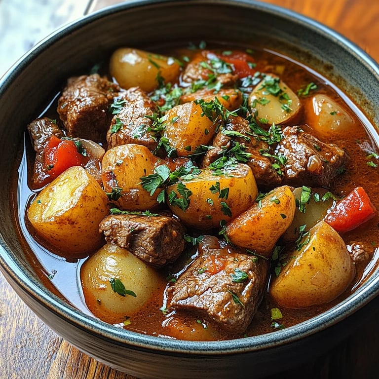 Herzhafter Rindfleisch-Kartoffel-Eintopf: Ein Unglaublich Ultimatives Rezept für 6 Personen