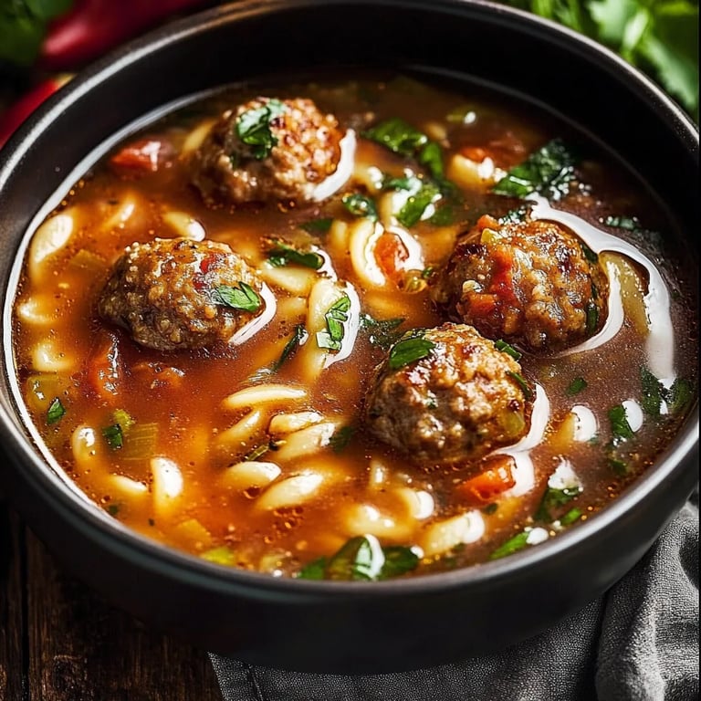 Meatball Soup Recipe