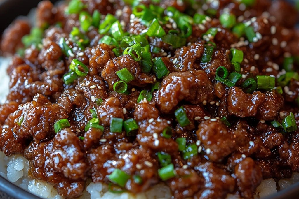 Süßes und scharfes koreanisches Hackfleisch: Ein Unglaubliches Ultimatives Rezept