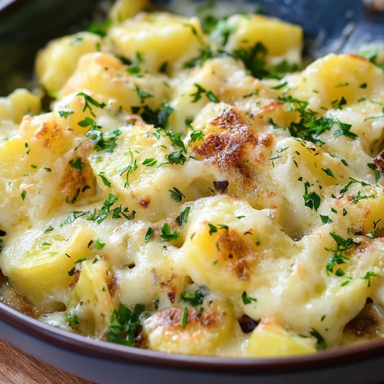 Kartoffel-Kohlrabi-Hackfleisch-Auflauf