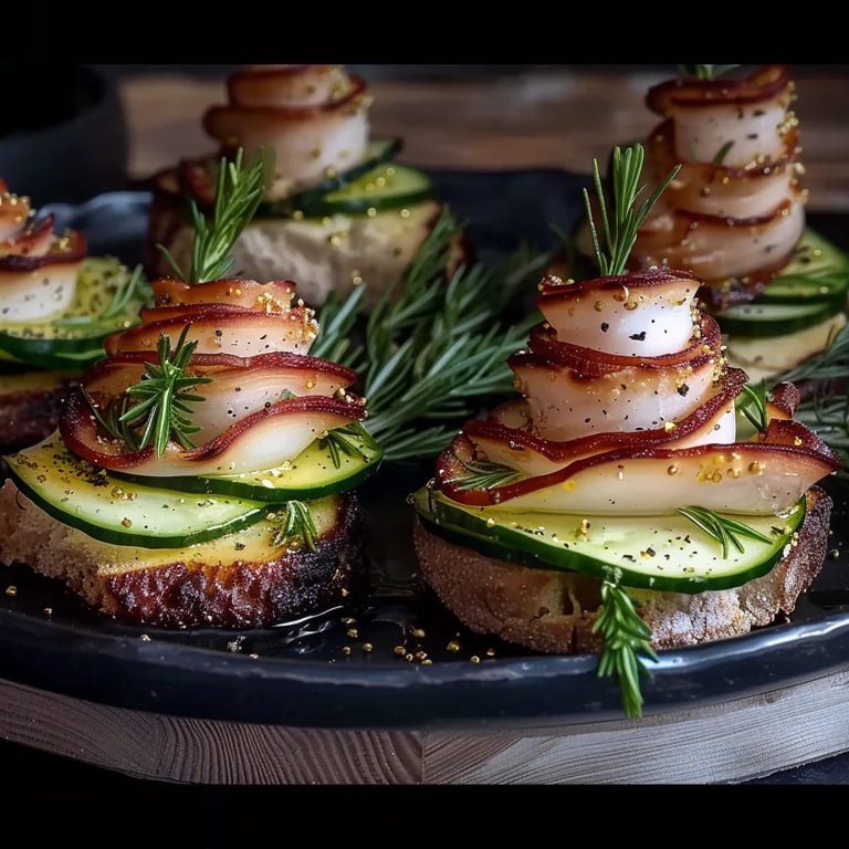 Gurken Tannenbäumchen