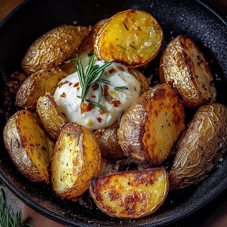 Einfache Ofenkartoffeln aus der Heißluftfritteuse