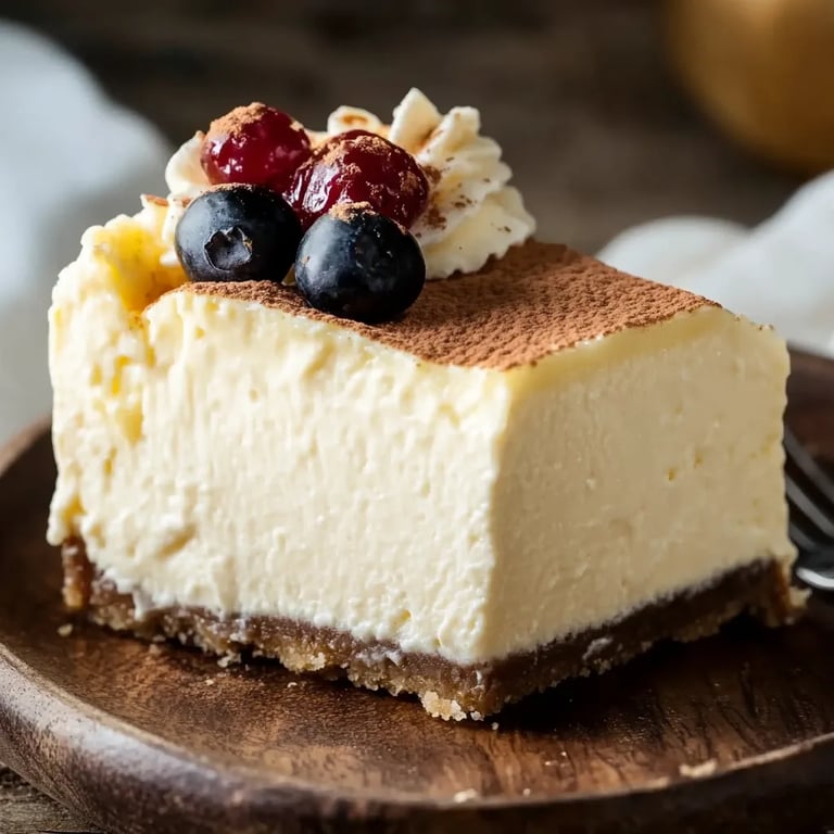 Homemade New York Style Cheesecake