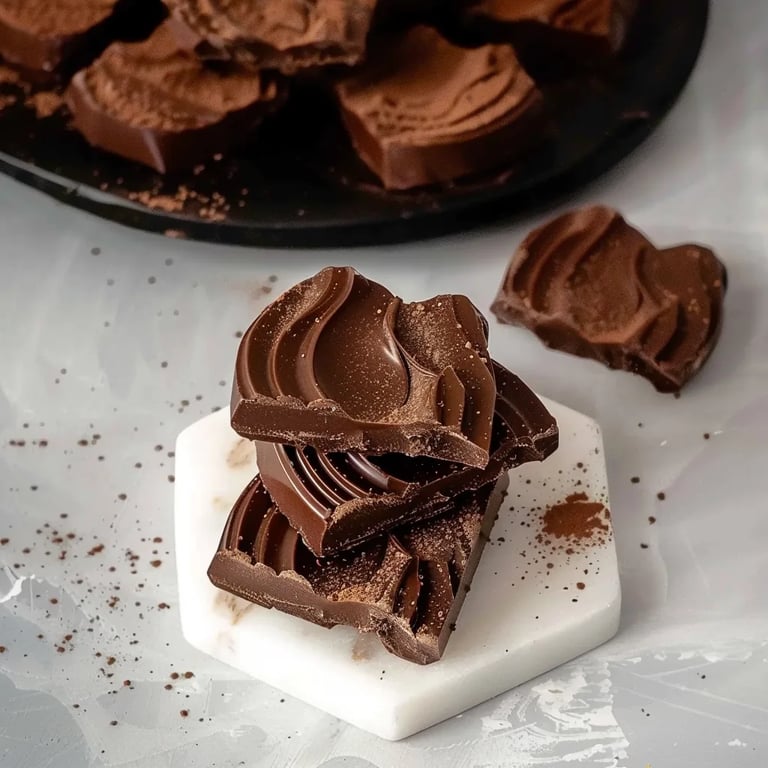 Einfaches Schokoladen-Spritzgebäck