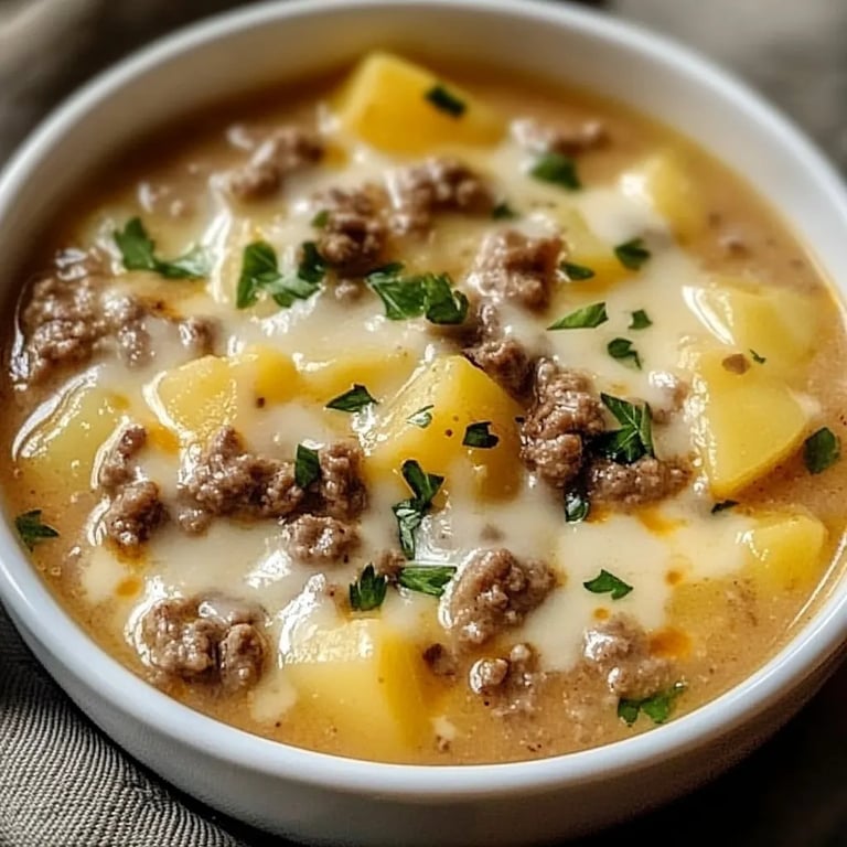 Delicious Hamburger Potato Soup: An Incredible Ultimate Recipe