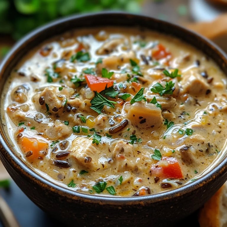 Sopa Saudável de Frango com Arroz Selvagem: Uma Receita Incrível e Definitiva