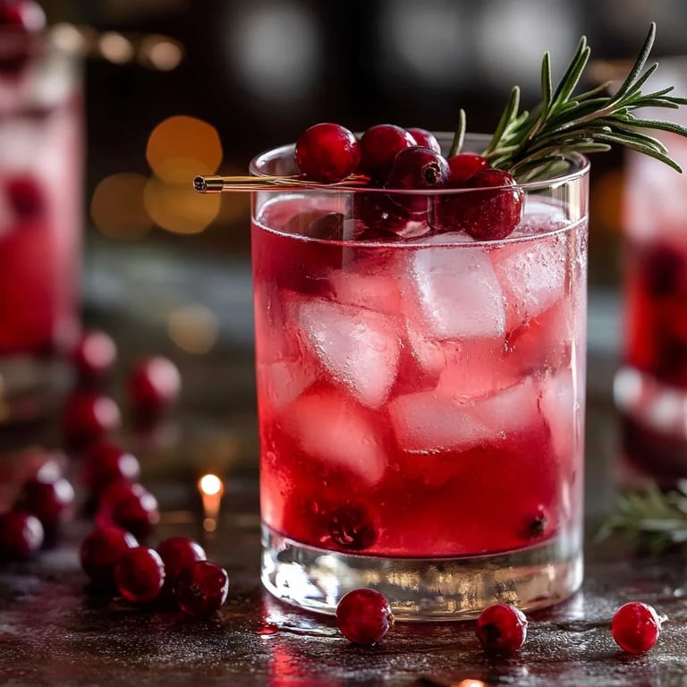 Cranberry Gin Spritz