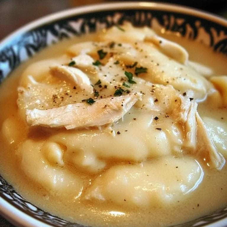 Super Easy Homemade Chicken and Dumplings Recipe