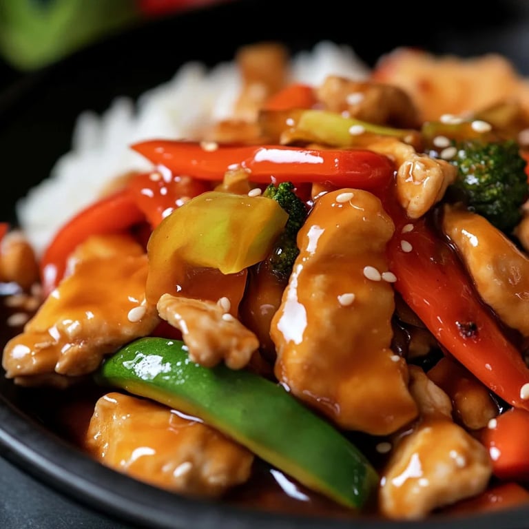 Easy Chicken & Vegetable Stir Fry