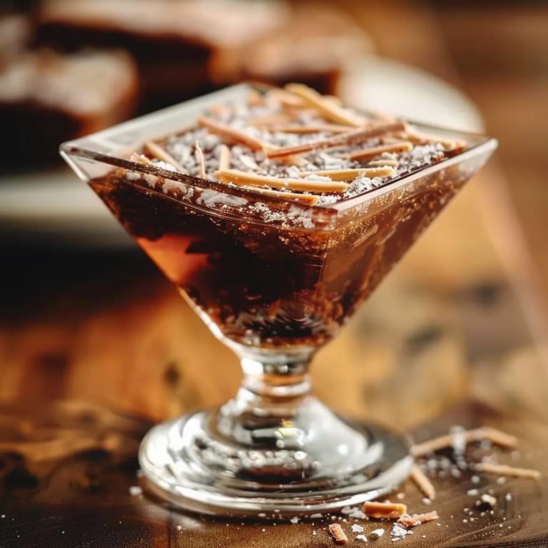 Walnuss Rum Schnitten