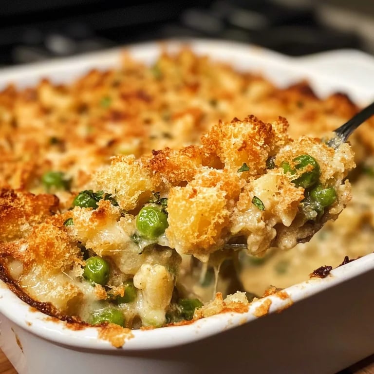 Green Bean Stuffing Casserole