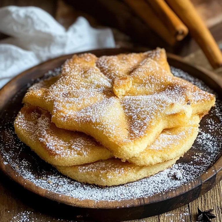 Schmandplätzchen mit Zimt und Zucker