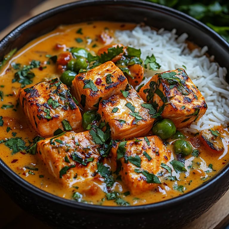 <p>Curry Cremoso de Salmón con Coco: Una Increíble Receta Esencial</p>