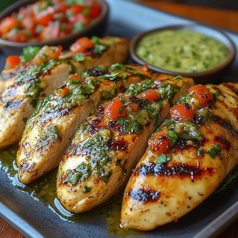 Pollo a la Parrilla con Salsa Verde y Queso Pepper Jack: Una Increíble Receta Última