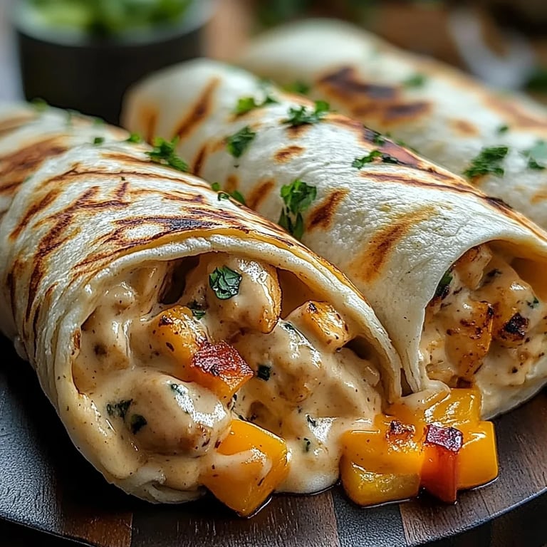 Cheesy Garlic Chicken Wraps: An Amazing Ultimate Recipe