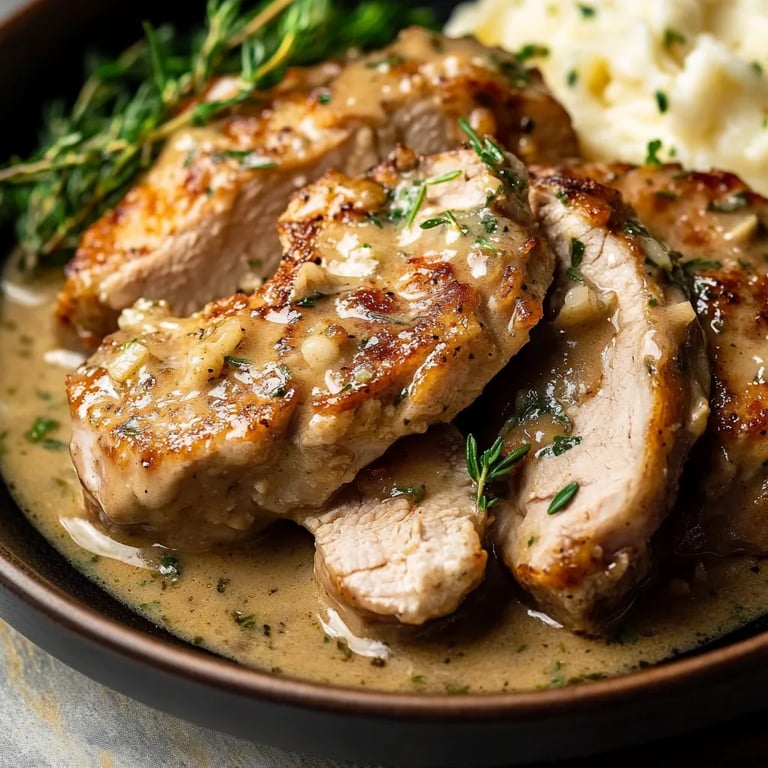 Creamy Pork Tenderloin