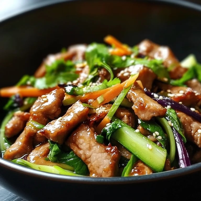 Quick & Healthy Moo Shu Pork