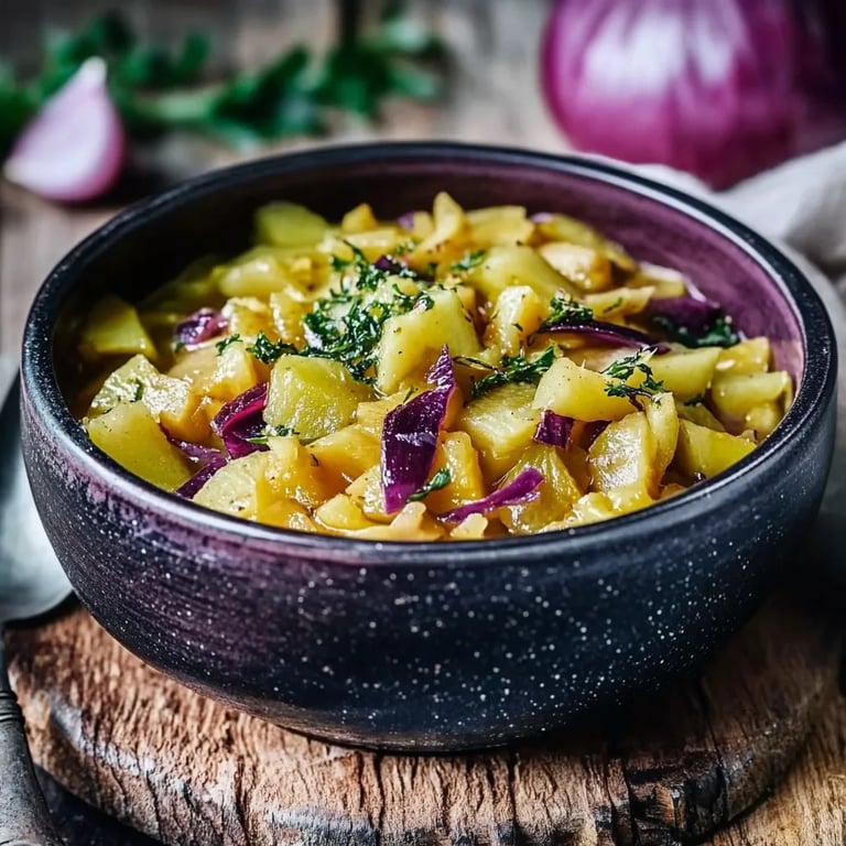 Apfelrotkohl Rezept