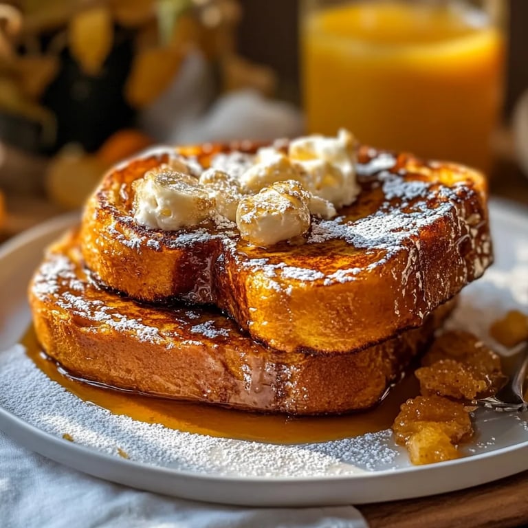 Easy Pumpkin French Toast